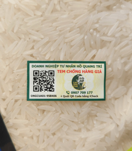 Gạo ngon ST25 Ông Cua đóng gói 5kg