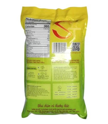 Gạo ngon ST25 Ông Cua đóng gói 5kg